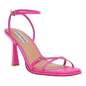 Steve Madden Zarya Women's Sandals Heels Size 7.5 Pink Leather